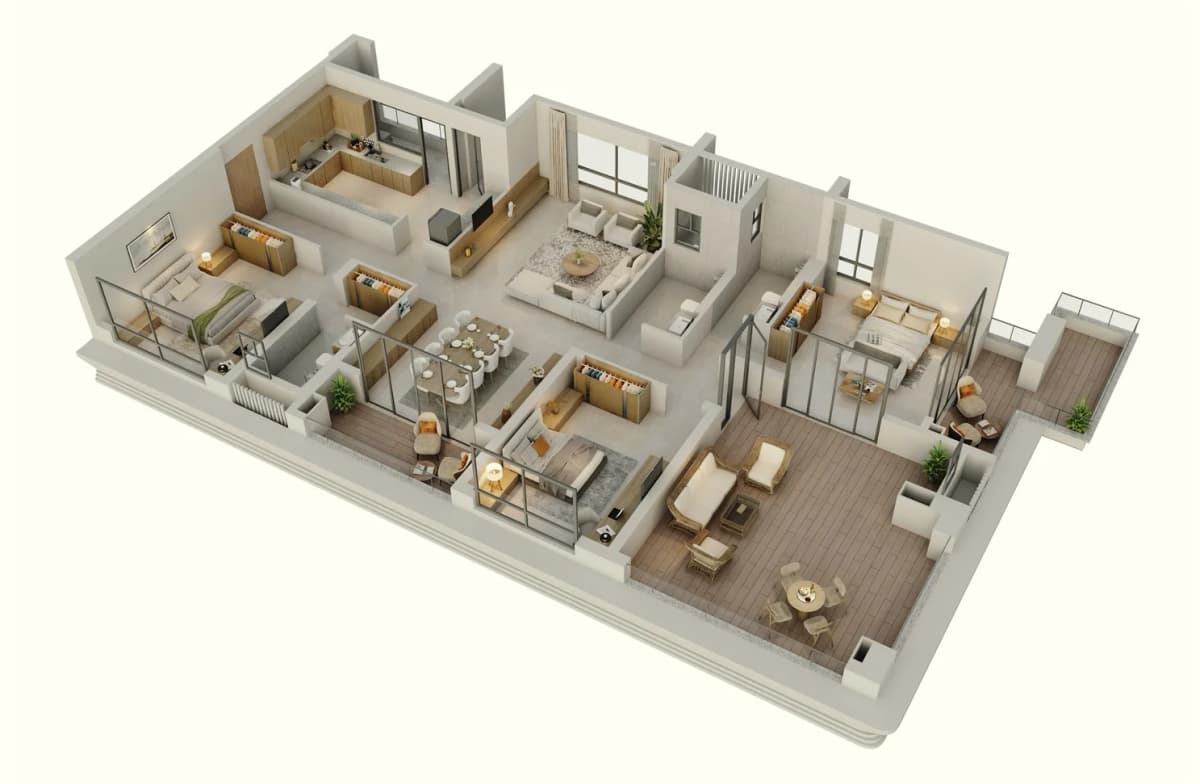 3 BHK Type C