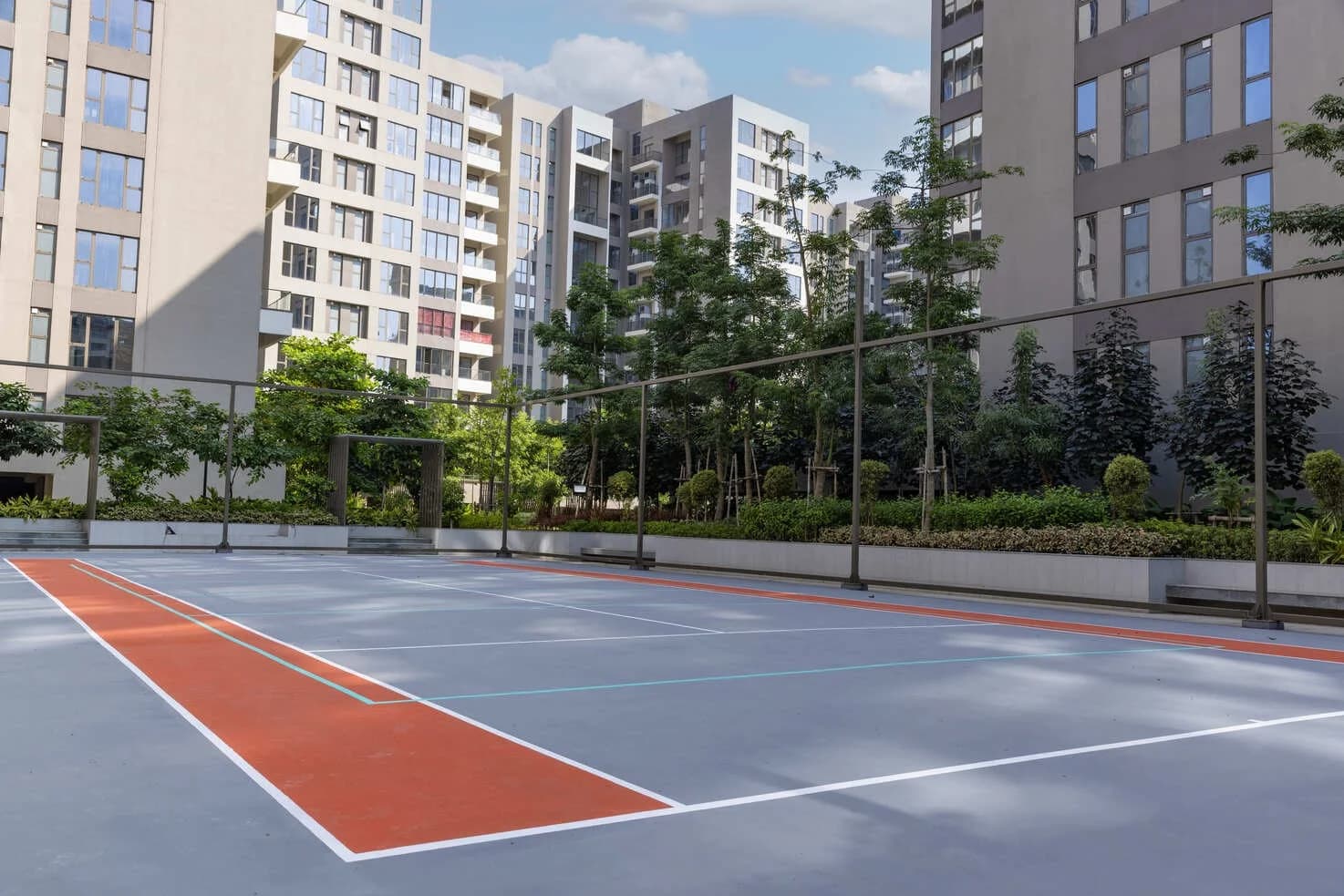 PS Navyom Lawn Tennis Court