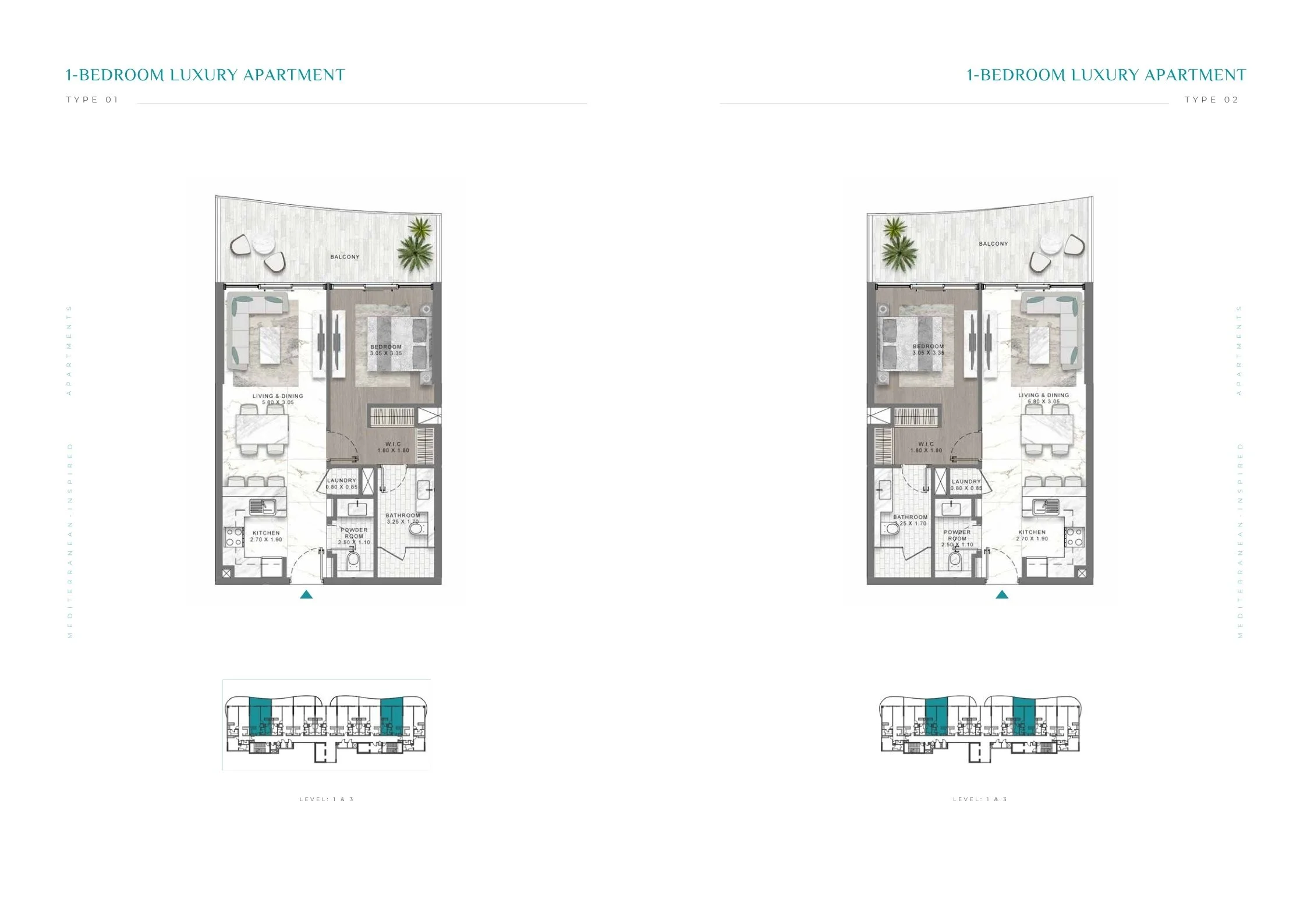 1 Bedroom Apartment