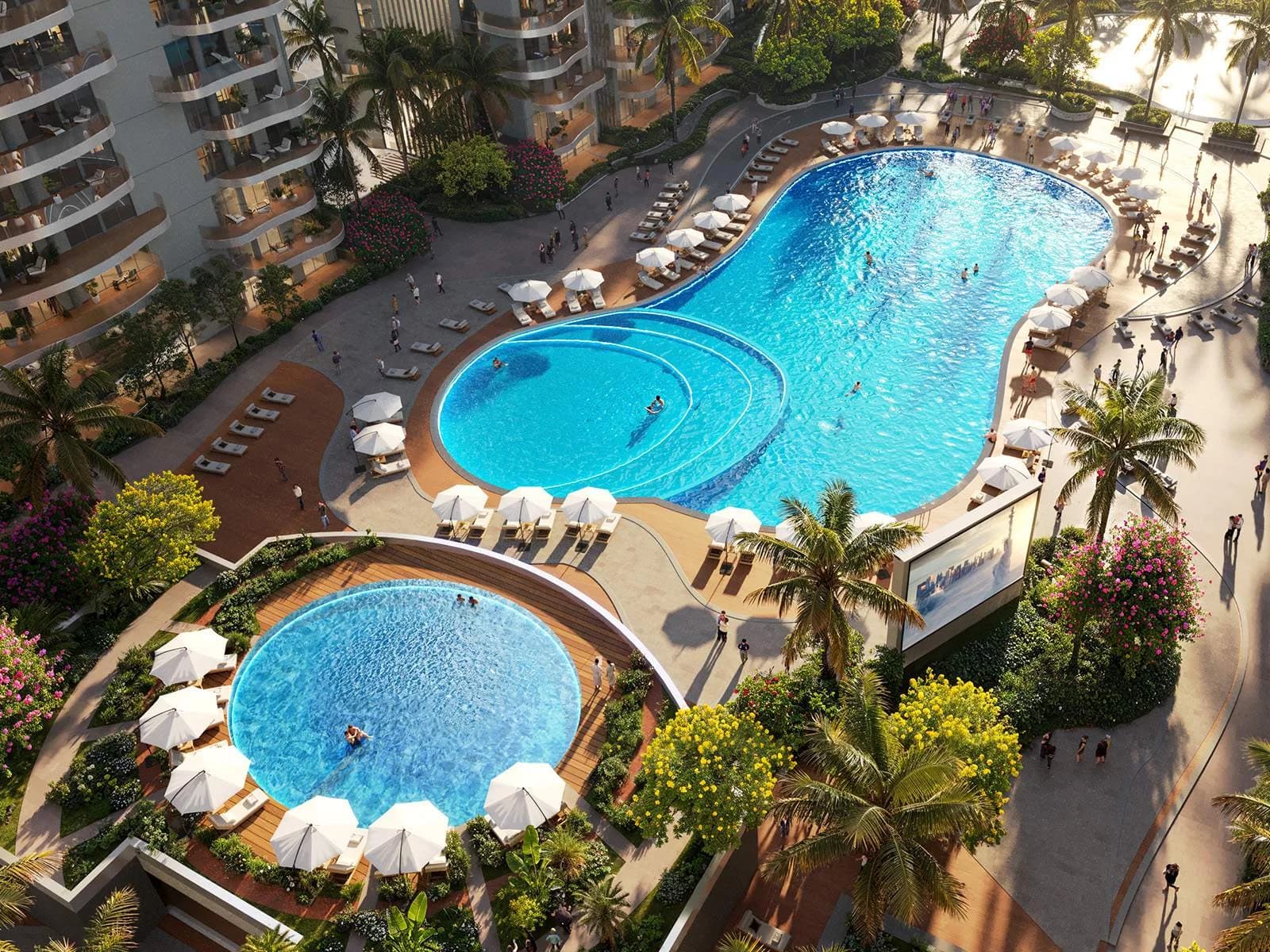 Damac Valencia Swimming Pool