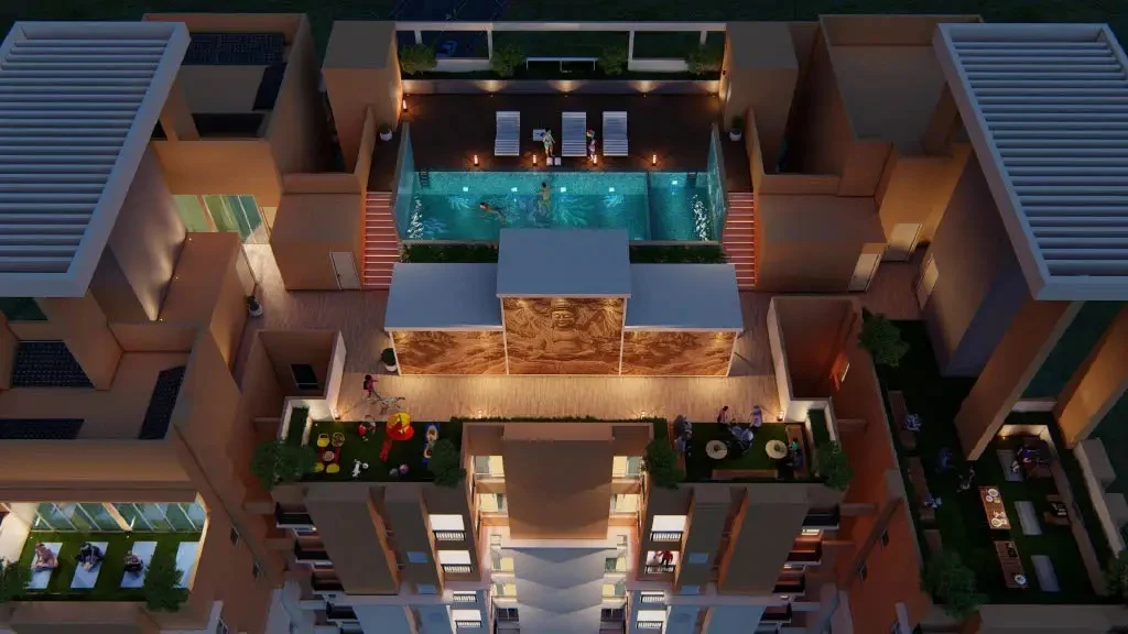 Vinayak Sunshine Sky View Premium apartment