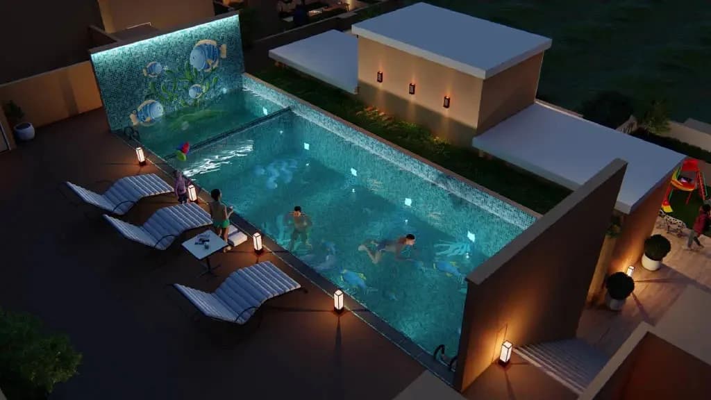Vinayak Sunshine Pool in Joka