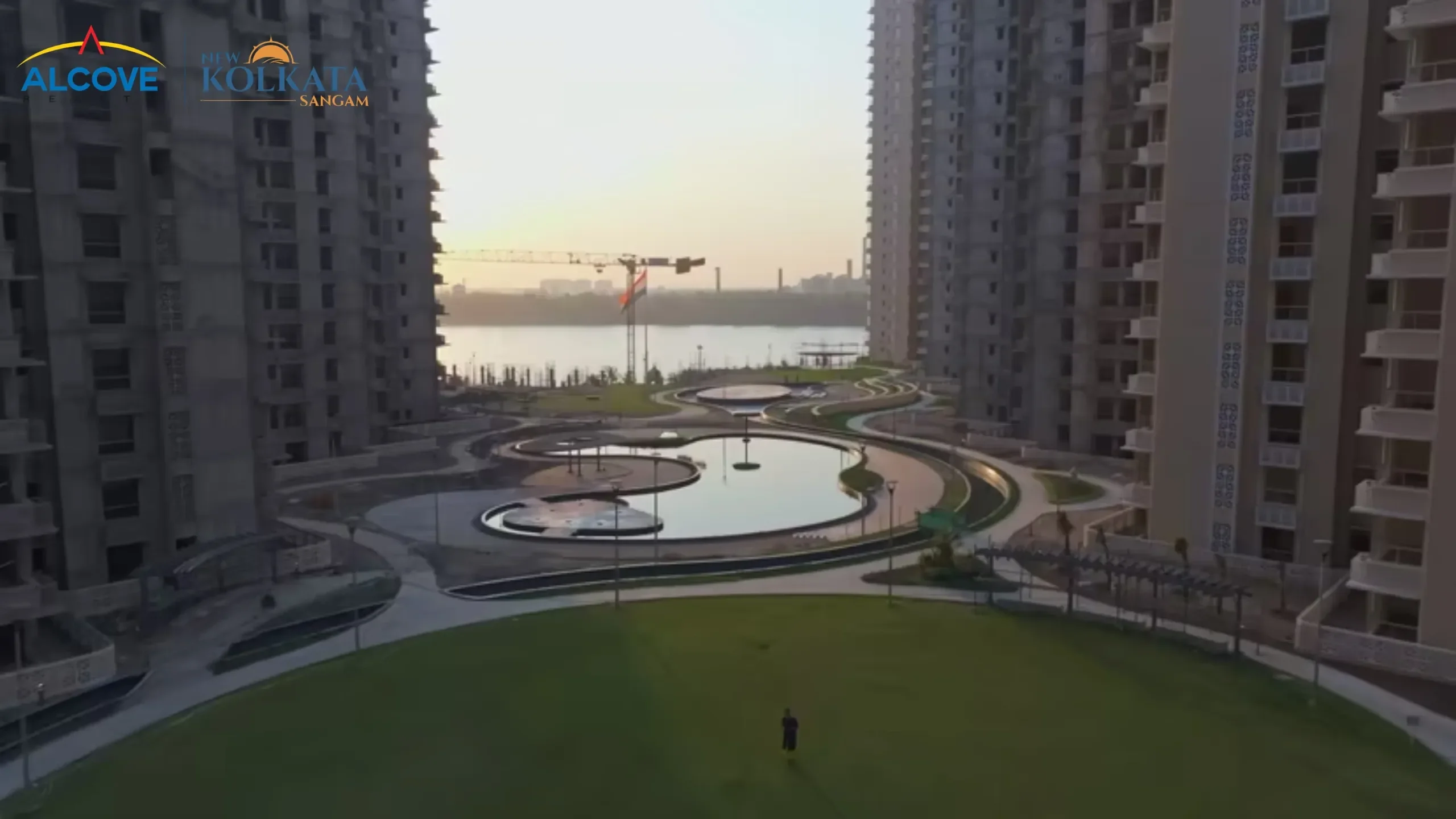 alcove new kolkata elevation view