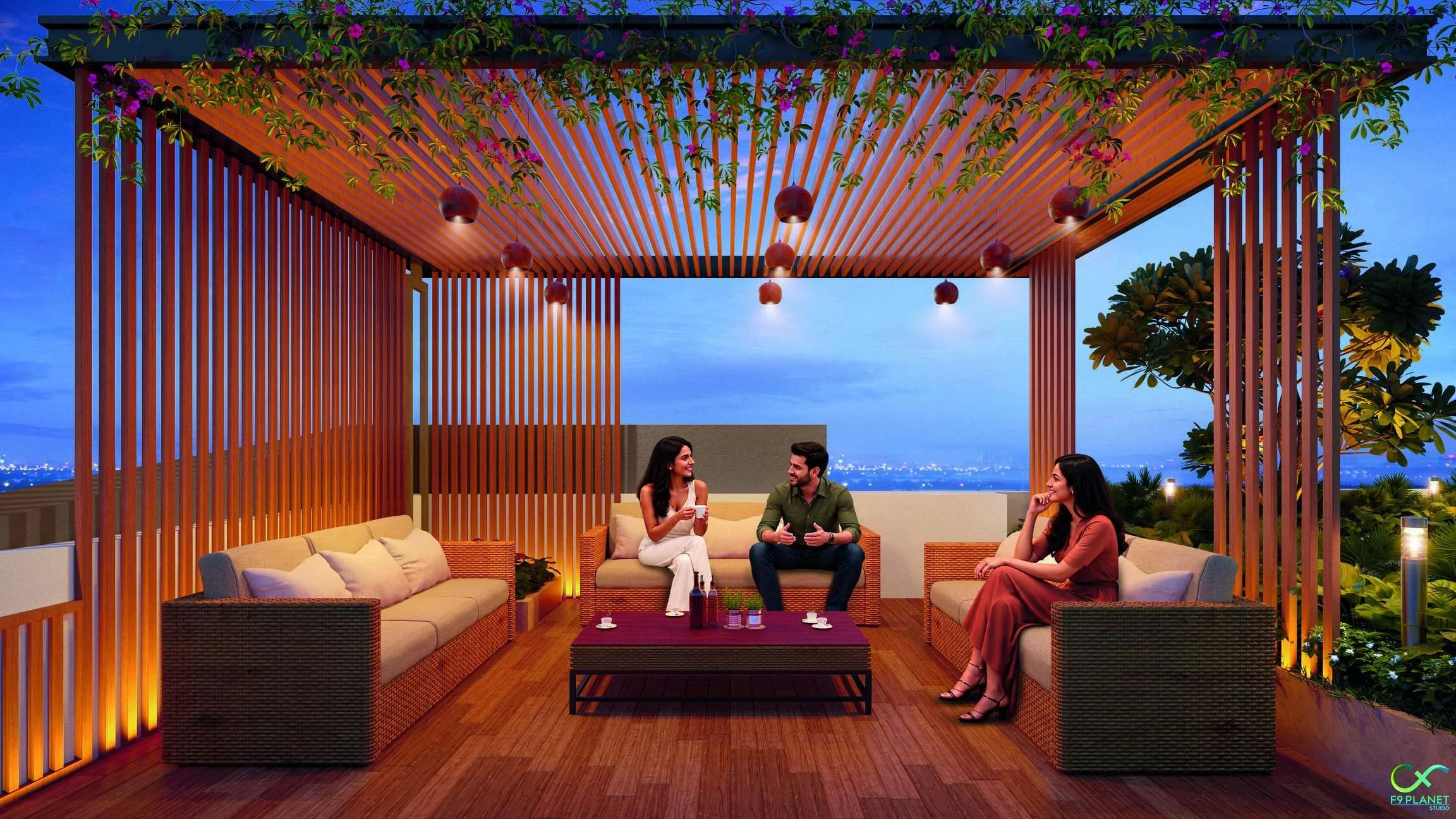 Sky Opulence Sitting Zone