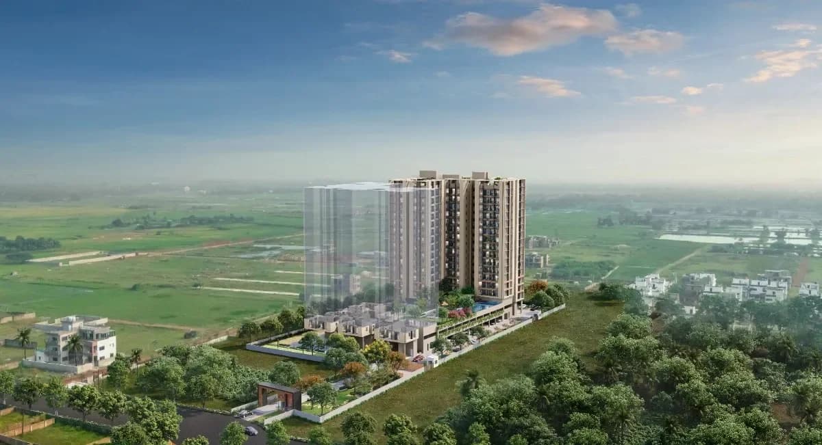 Riddhi Siddhi Ikon Drone View