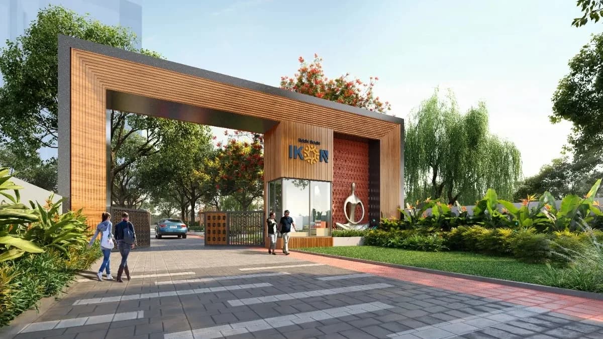 Riddhi Siddhi IkonRiddhi Siddhi Ikon Gate View