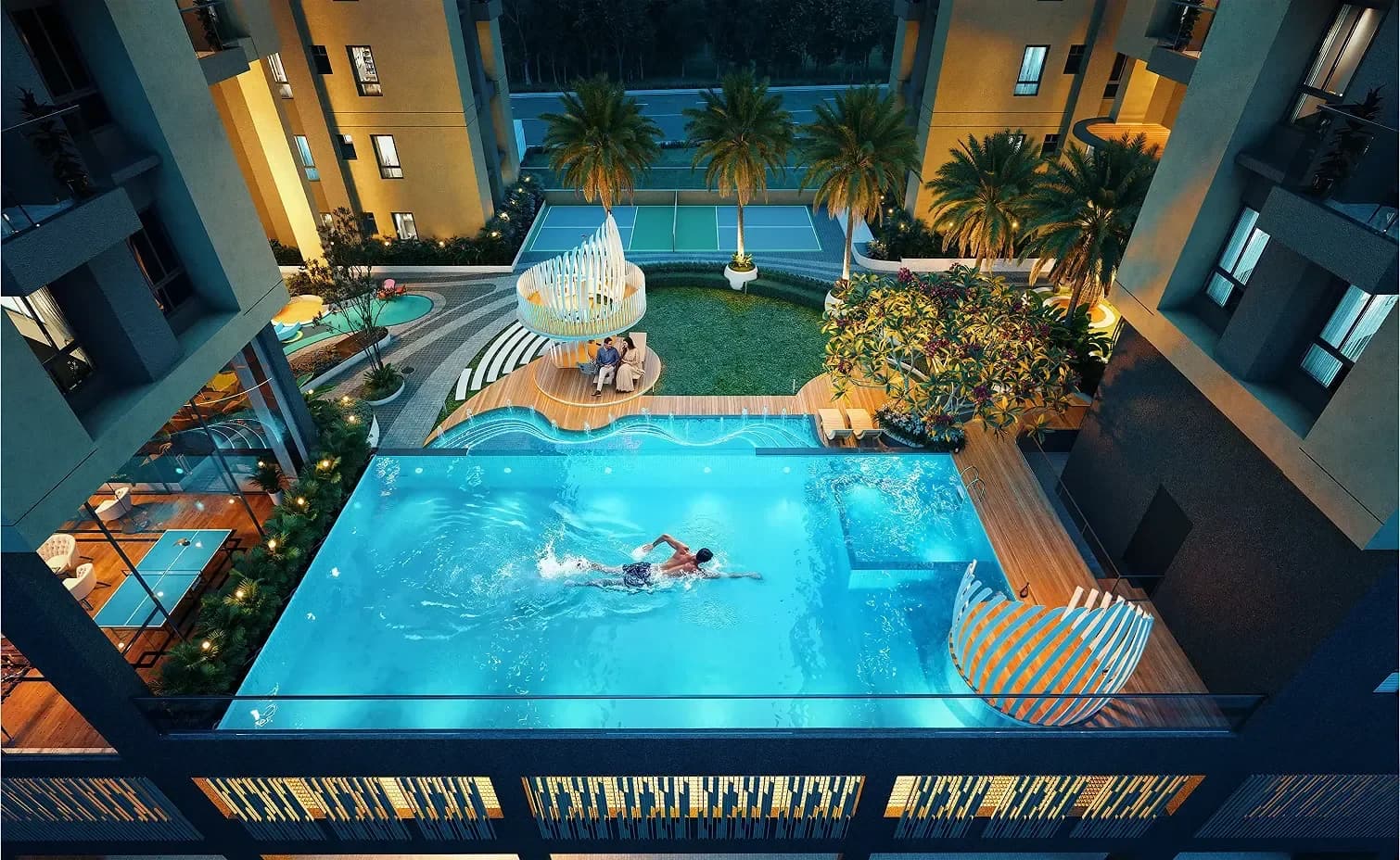 K Twins Swimming Pool