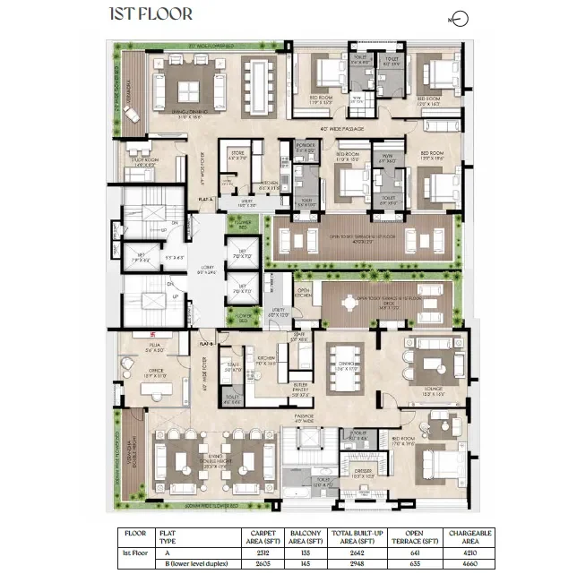 1st Floor Plan