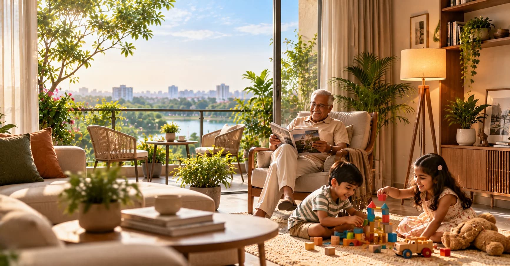 City Living, Room to Grow: Find Your 3 BHK Flat in Lake Town