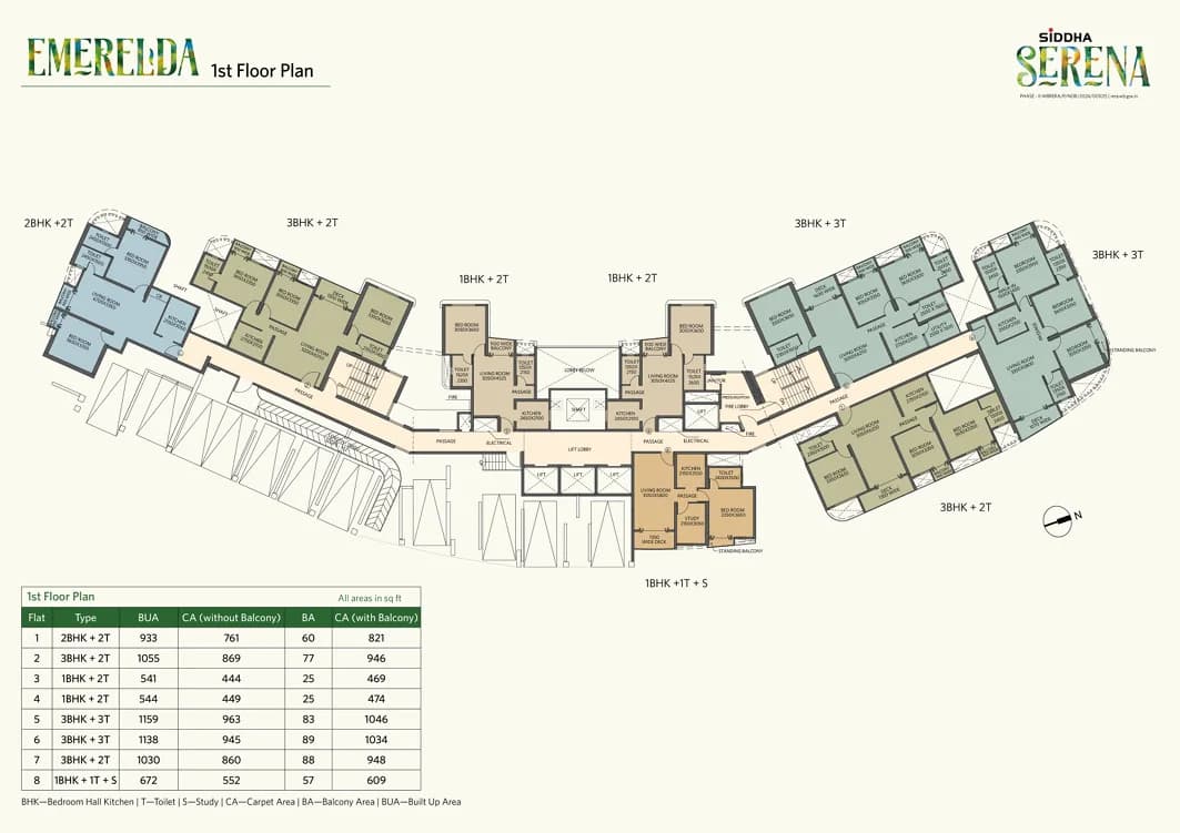 Emerelda Floor Plan