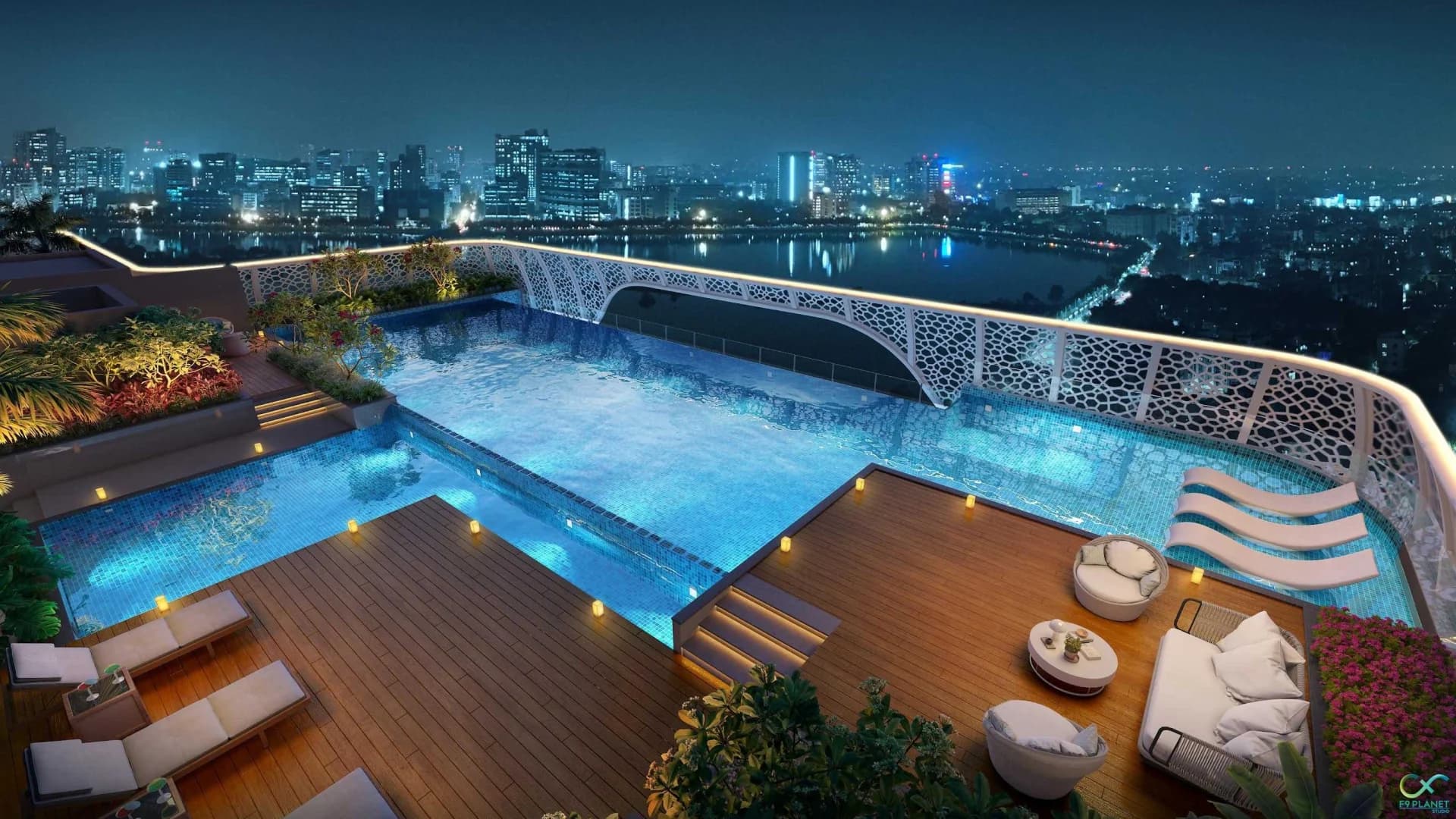 Sky-High Pool Sky-High Pool