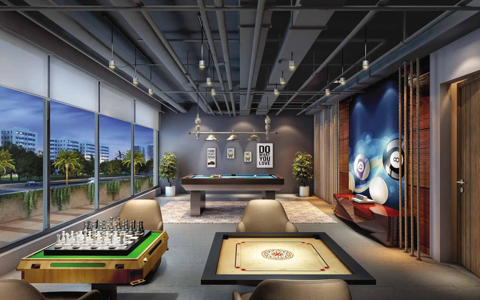 Indoor Game Area Indoor Game Area