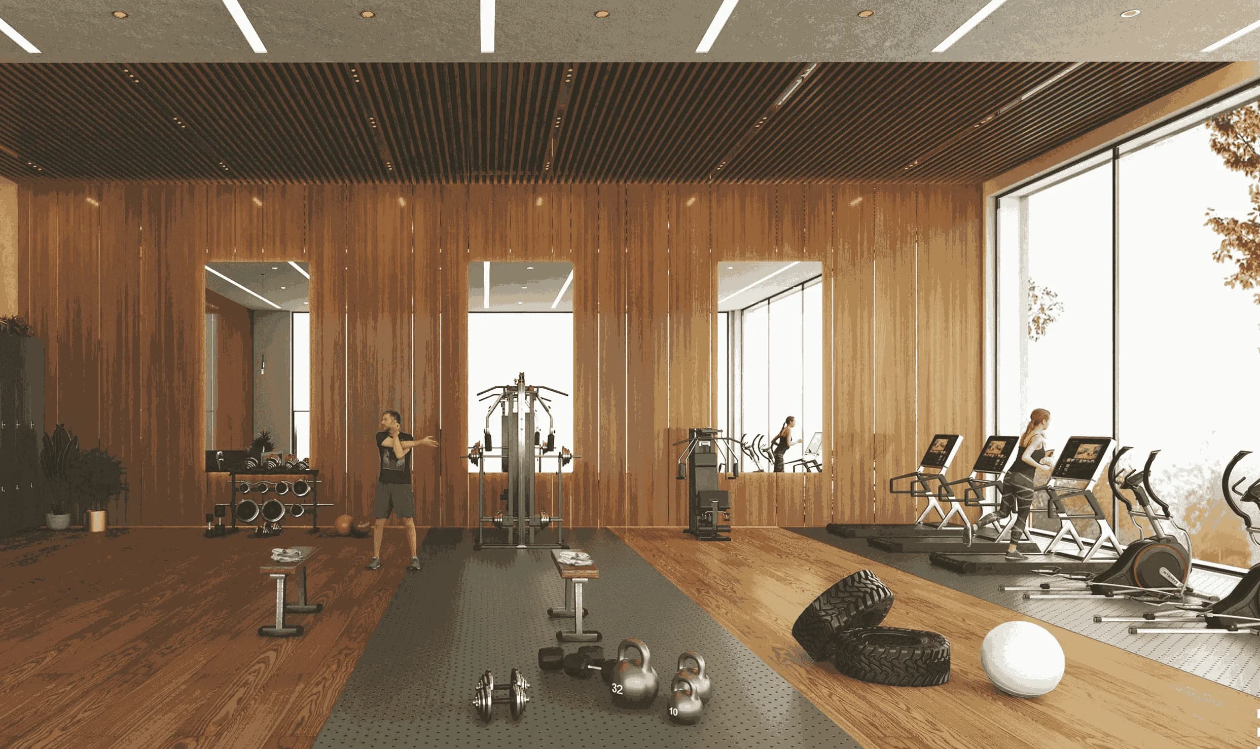 Gym at Vinayak 21 Acres Gym at Vinayak 21 Acres