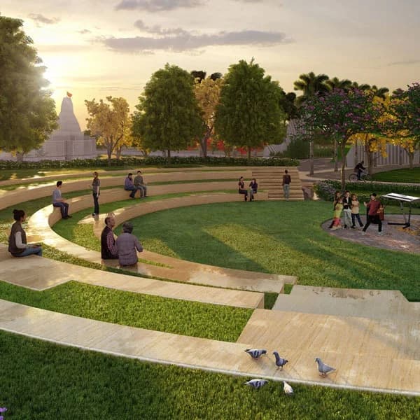 Amphitheatre Amphitheatre at Emami Aastha