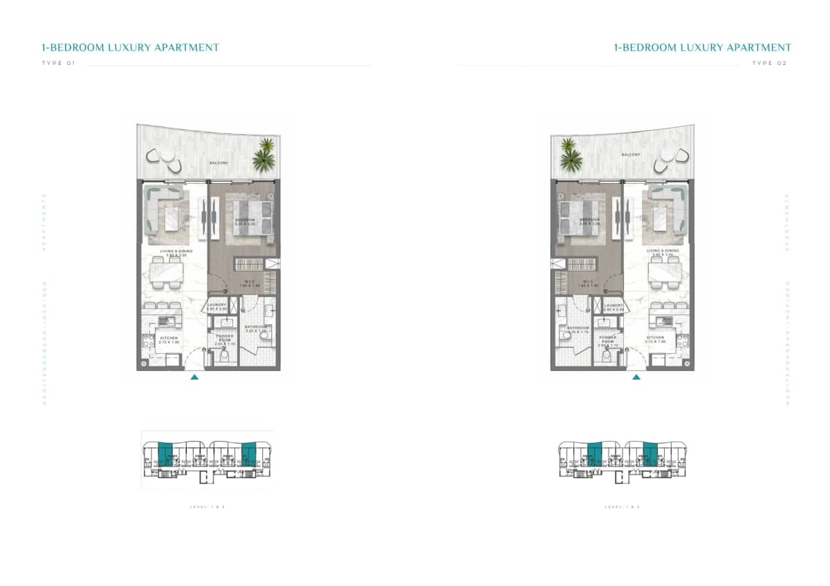 1 Bedroom Apartment