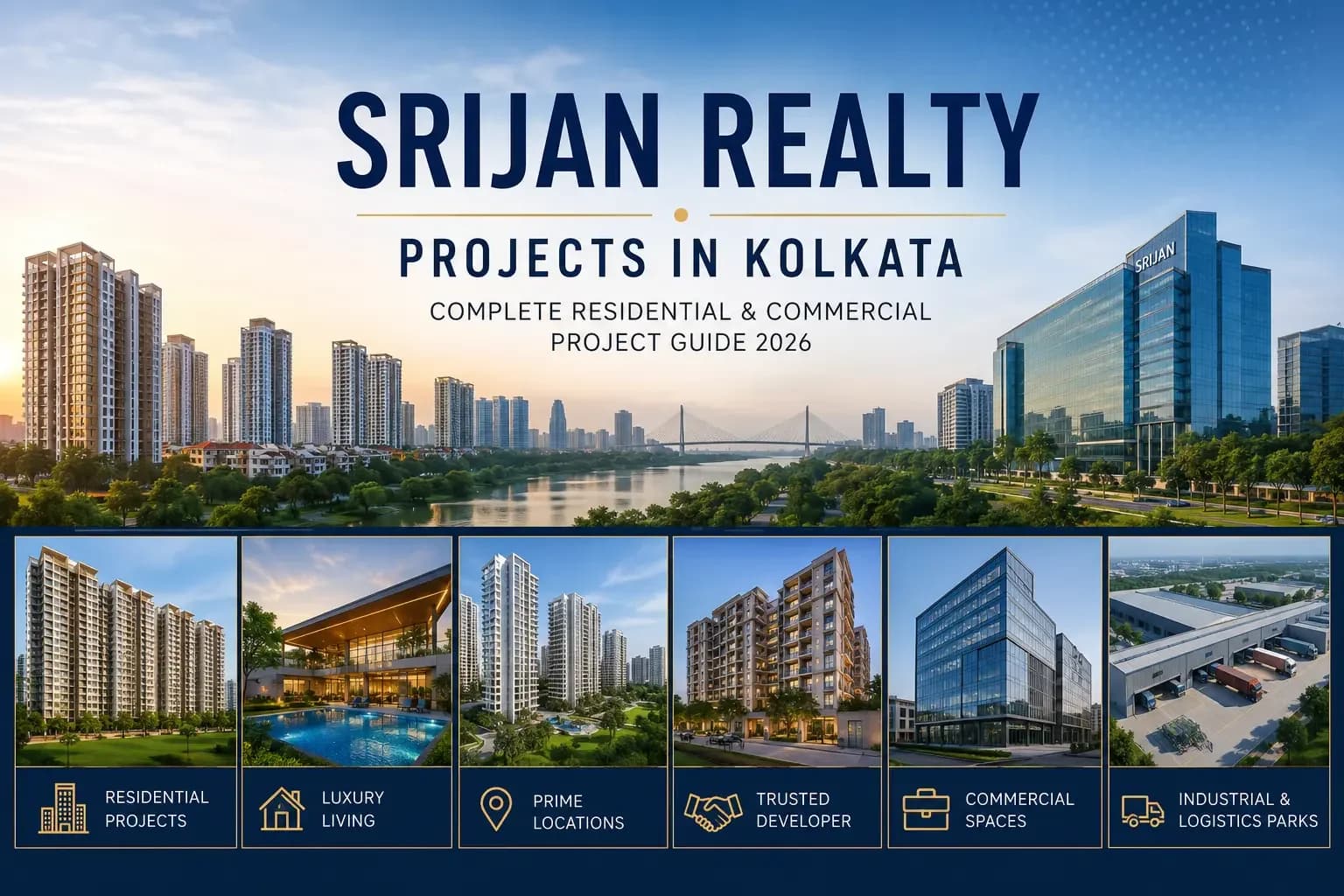 Srijan Realty Projects in Kolkata: Complete Residential & Commercial Project Guide (2026)
