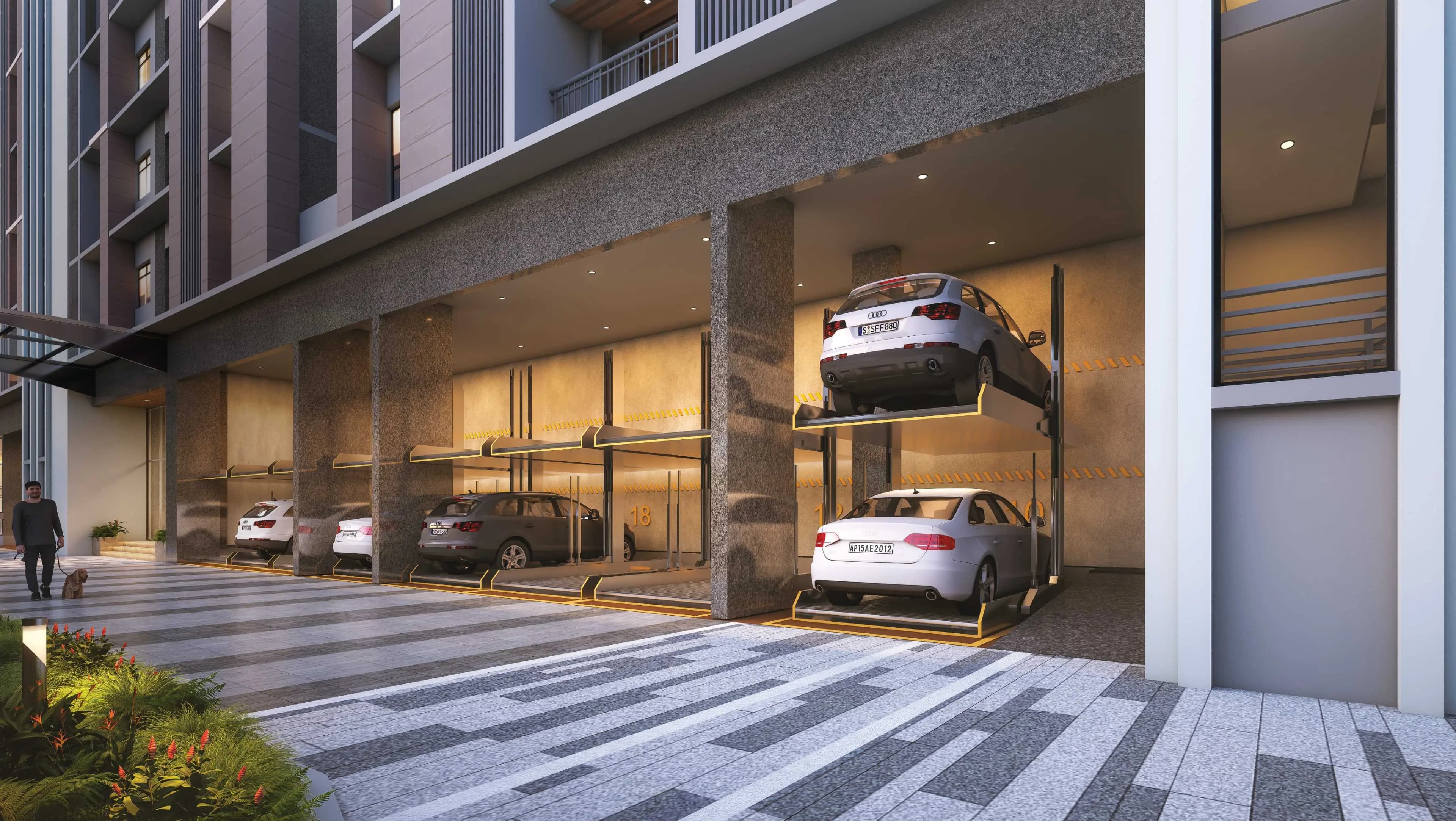 Anurishi Privilege Car Parking Anurishi Privilege Car Parking