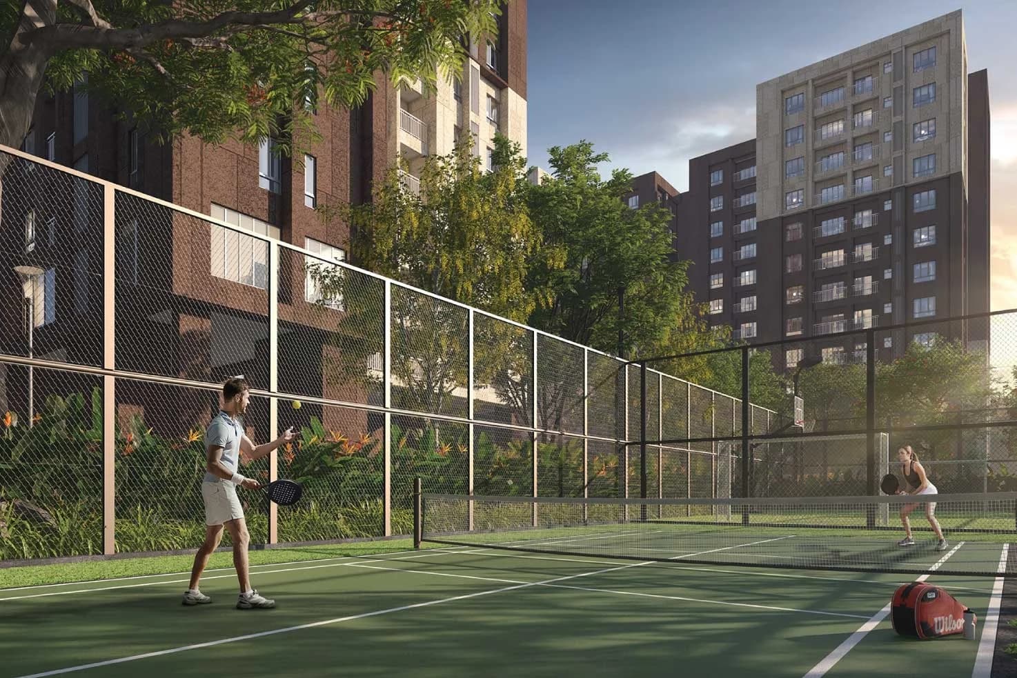 Tennis Court Tennis Court