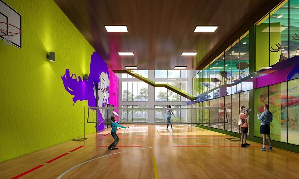 Badminton Court Badminton Court